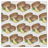 Maryland Bay Crabs Crab Cake Crabcake Seafood Stoff (Nahaufnahme)