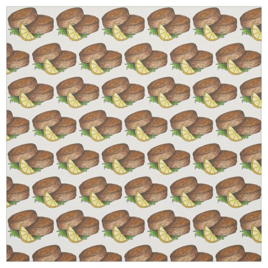 Maryland Bay Crabs Crab Cake Crabcake Seafood Stoff (Muster)