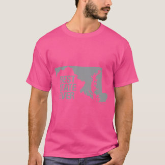 Maryland Best State Ever Maryland Geschenke Oversi T-Shirt