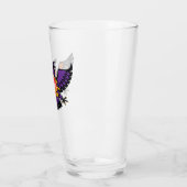 Maryland Birdland Terp Wappen Glas (Links)