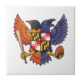 Maryland Birdland Wappen Fliese