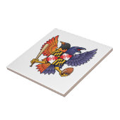 Maryland Birdland Wappen Fliese (Seite)