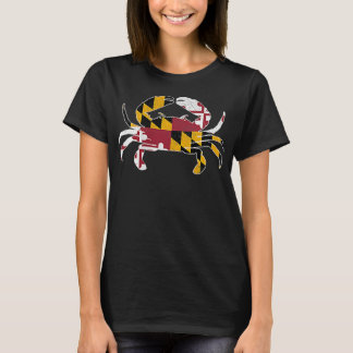 Maryland Blaue Krabbe Vintage Krabbenfischen Maryl T-Shirt