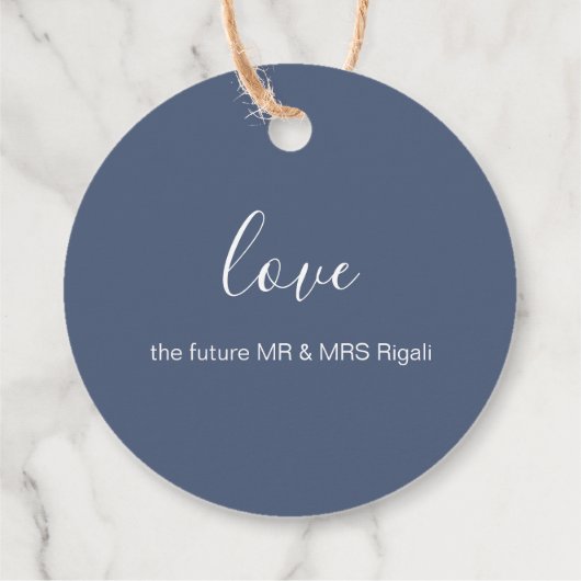 Maryland Blue Crab Gefäldemarken Geschenkanhänger (Rückseite)