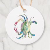 Maryland Blue Crab Gefäldemarken Geschenkanhänger (Vorderseite)