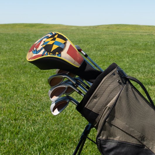 Maryland Blue Crab Golf Headcover (In SItu)