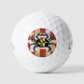 Maryland Blue Crab Golfball (Vorderseite)