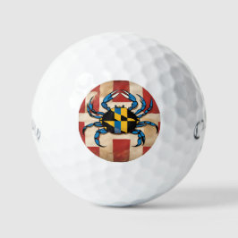 Maryland Blue Crab Golfball