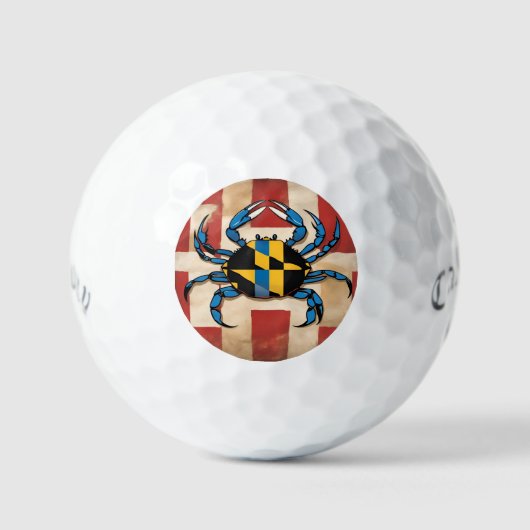 Maryland Blue Crab Golfball (Vorderseite)