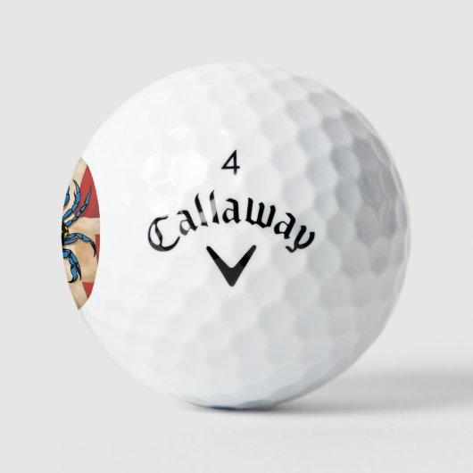 Maryland Blue Crab Golfball (Logo)