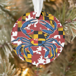 Maryland Blue Crab Ornament