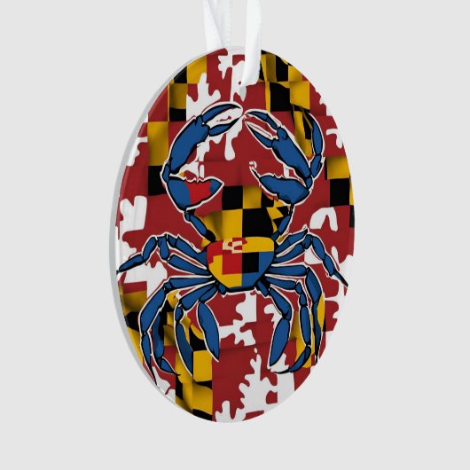 Maryland Blue Crab Ornament (Vorderseite)
