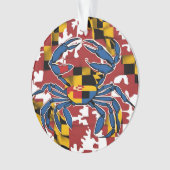 Maryland Blue Crab Ornament (Vorderseite)