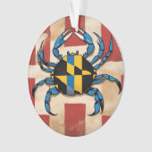 Maryland Blue Crab Ornament (Vorderseite)