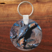 Maryland Blue Crab Schlüsselanhänger (Vorderseite)