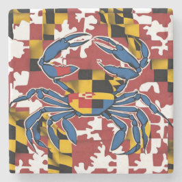 Maryland Blue Crab Steinuntersetzer