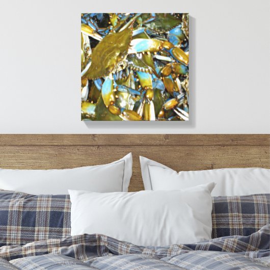 Maryland Blue Crabs Leinwanddruck (Insitu (Schlafzimmer))