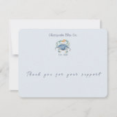 Maryland Business Custom Crab Danke Karte (Vorderseite)
