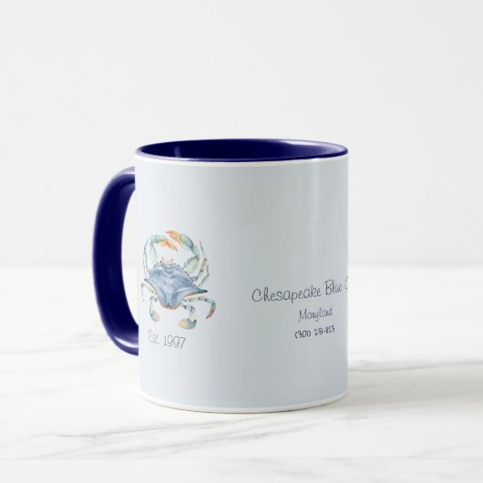 Maryland Business Custom Tasse (Vorderseite Links)