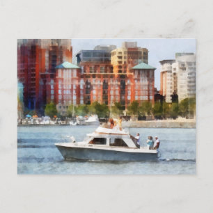 Maryland - Cabin Cruiser von Baltimore Skyline Postkarte