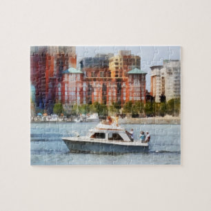 Maryland - Cabin Cruiser von Baltimore Skyline Puzzle