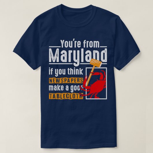 Maryland Chesapeake Bay Blue Crabs Classic TShirt (Design vorne)