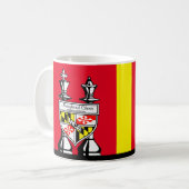 MARYLAND CHESS KAFFEETASSE (Vorderseite Links)