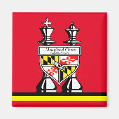 MARYLAND CHESS MAGNET (Vorne)