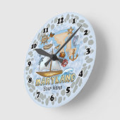 Maryland Clock Runde Wanduhr (Winkel)