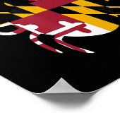 Maryland Crab Lacrosse Boys Stick LAX Sister Broth Poster (Ecke)