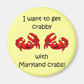 Maryland crabs magnet