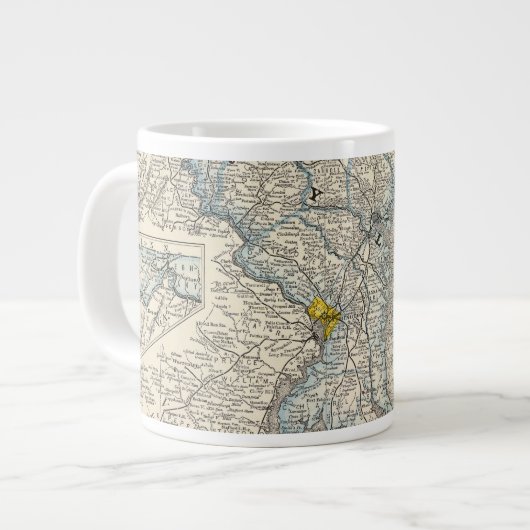 Maryland, DC und Delaware Jumbo-Tasse (Vorderseite Links)
