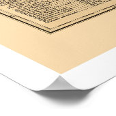 Maryland & Delaware Eisenbahn Karte 1876 Poster (Ecke)