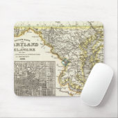 Maryland, Delaware Mousepad (Mit Mouse)
