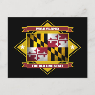 Maryland Diamond Postkarte