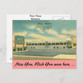 Maryland, Dixie Diners, Baltimore Postkarte (Vorne/Hinten)