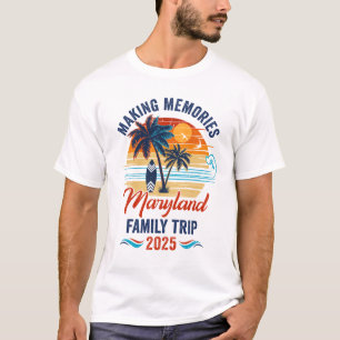 Maryland Family Vacation 2025 Erinnerungen Toge T-Shirt