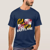 Maryland flag 1 T-Shirt (Vorderseite)