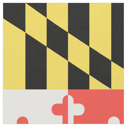 MARYLAND-Flag 7x10 Stoff (Nahaufnahme)