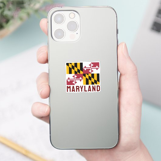 Maryland Flag Aufkleber (Telefon)
