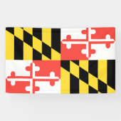 MARYLAND Flag - Banner (Horizontal)