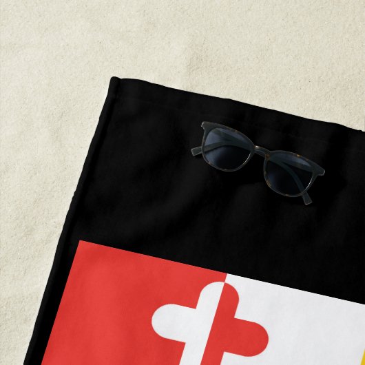 Maryland Flag Beach Handtuch (Beispiel)