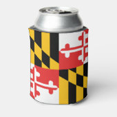 Maryland Flag Can Cooler Dosenkühler (Kanne Rückseite)