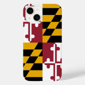 Maryland Flag Case-Mate iPhone 14 Fall Hülle (Rückseite)