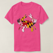Maryland Flag Crab 5 T-Shirt (Design vorne)