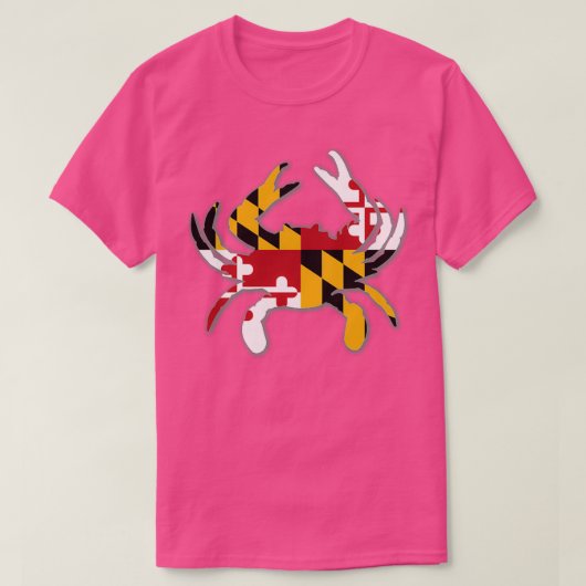 Maryland Flag Crab 5 T-Shirt (Design vorne)