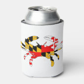 Maryland Flag Crab Dosenkühler (Kanne Vorderseite)