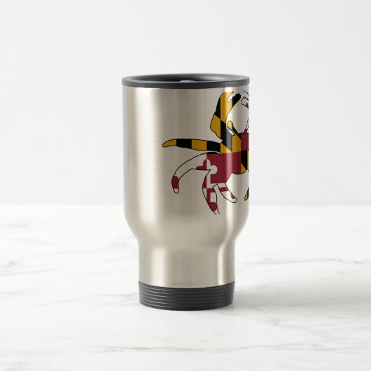 Maryland Flag Crab Reisebecher (Mittel)