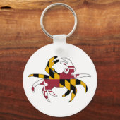 Maryland Flag Crab Schlüsselanhänger (Vorderseite)