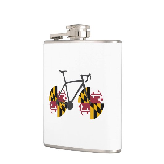 Maryland Flag Cycling Flachmann (Links)